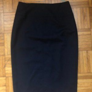 J Crew blk Pencil Skirt Super 120s Wool NWT